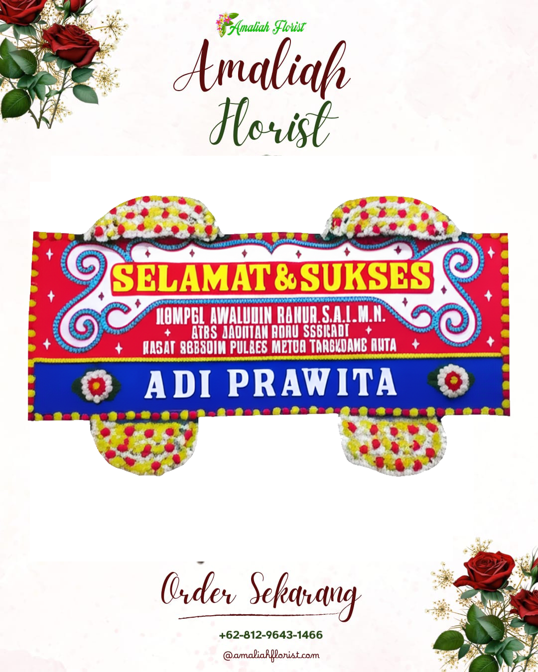 Papan Bunga Ucapan Selamat Sumber